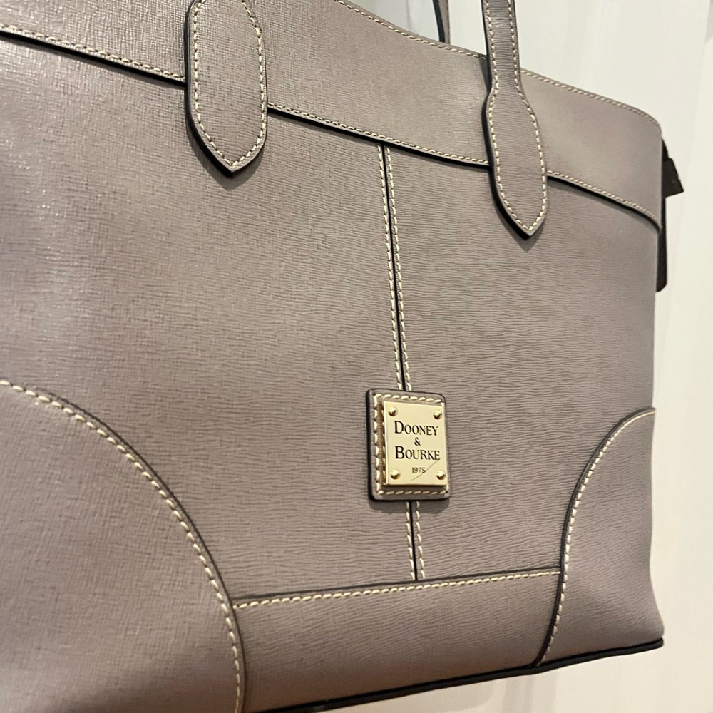 Dooney & Bourke Grey Tote Handbag